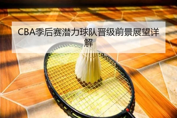 CBA季后赛潜力球队晋级前景展望详解